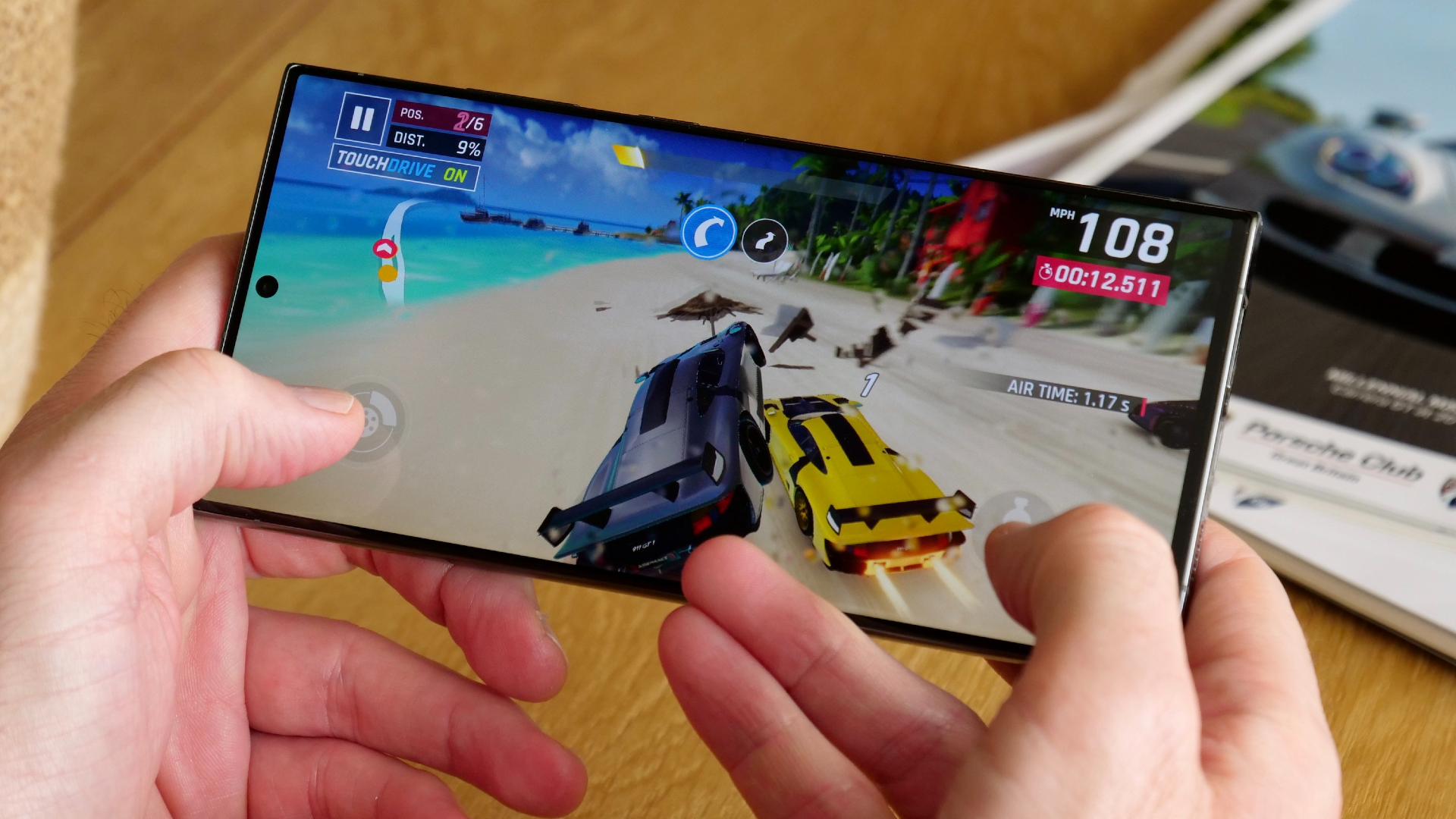 chơi game trên galaxy s23