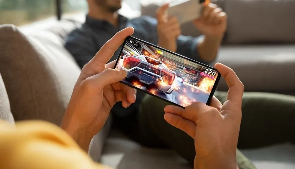 Chơi game trên galaxy s23