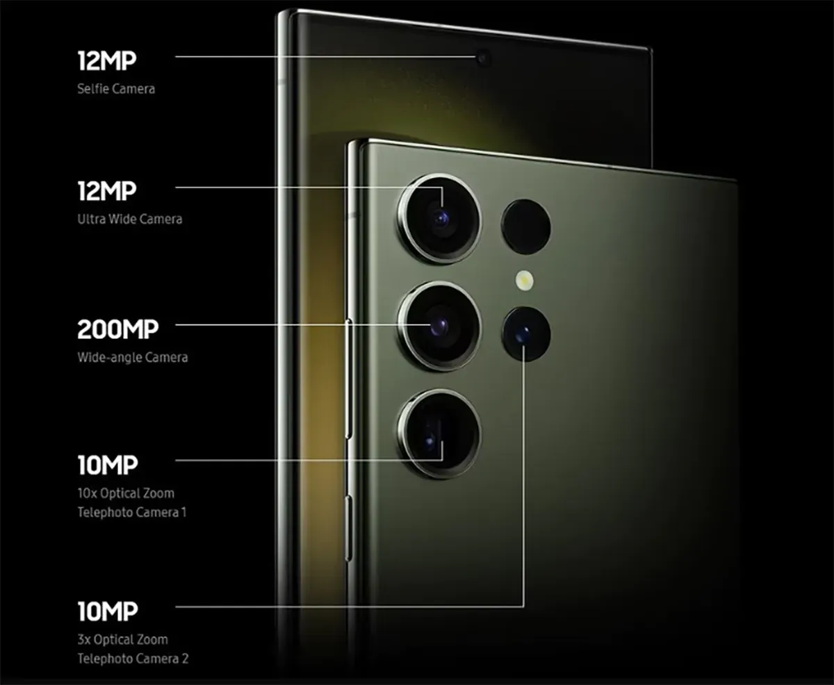 cụm camera của galaxy s23 ultra