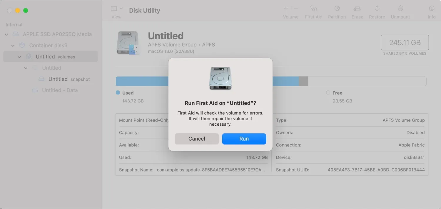 Disk Utility
