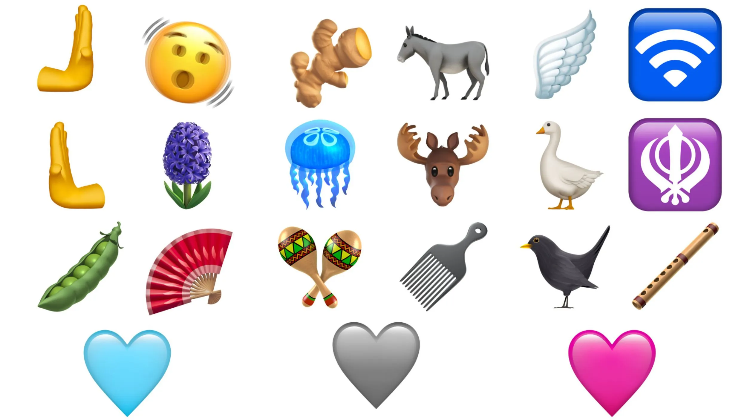 emoji mới trên ios 16.4