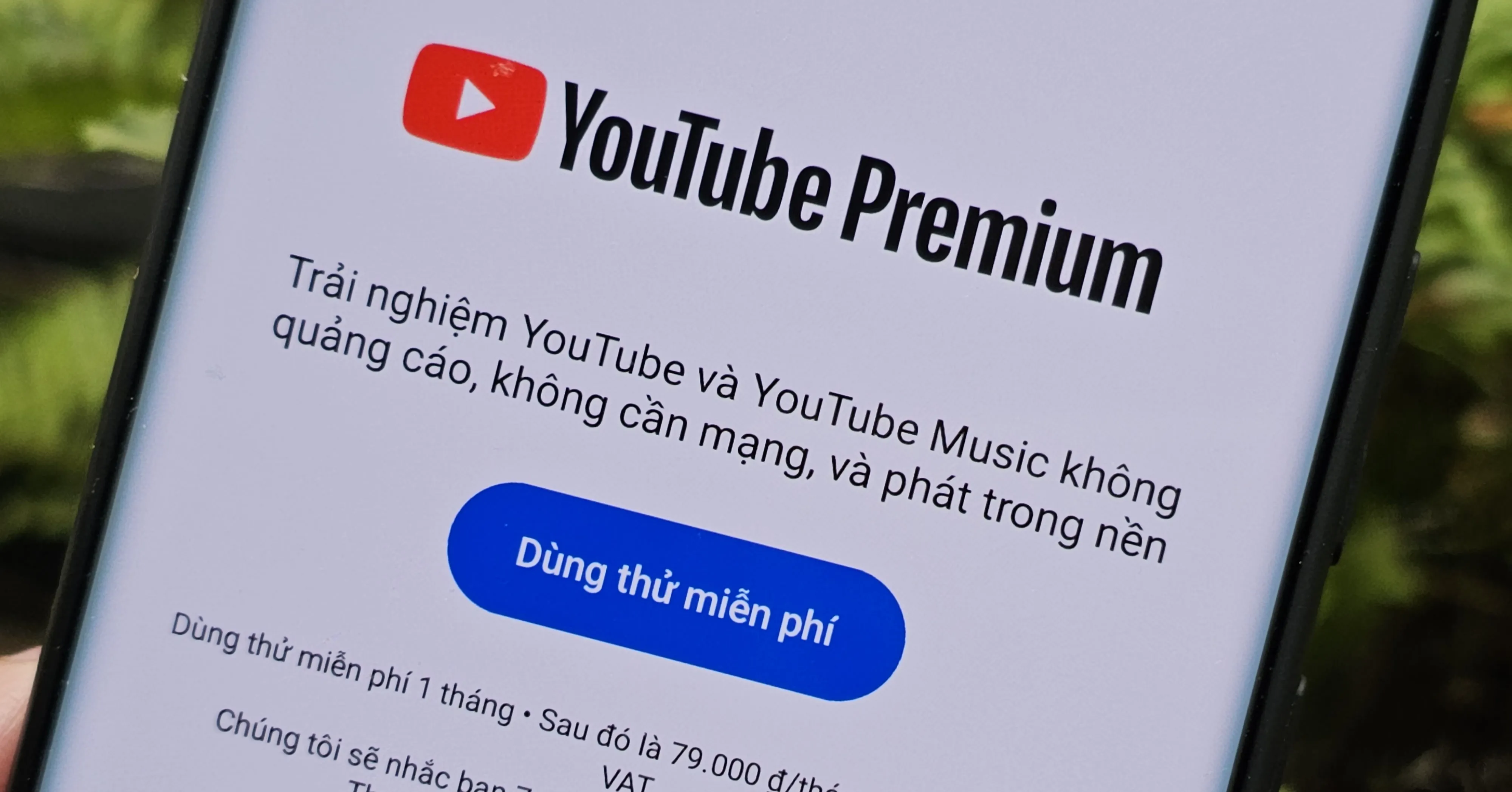 gói youtube premium