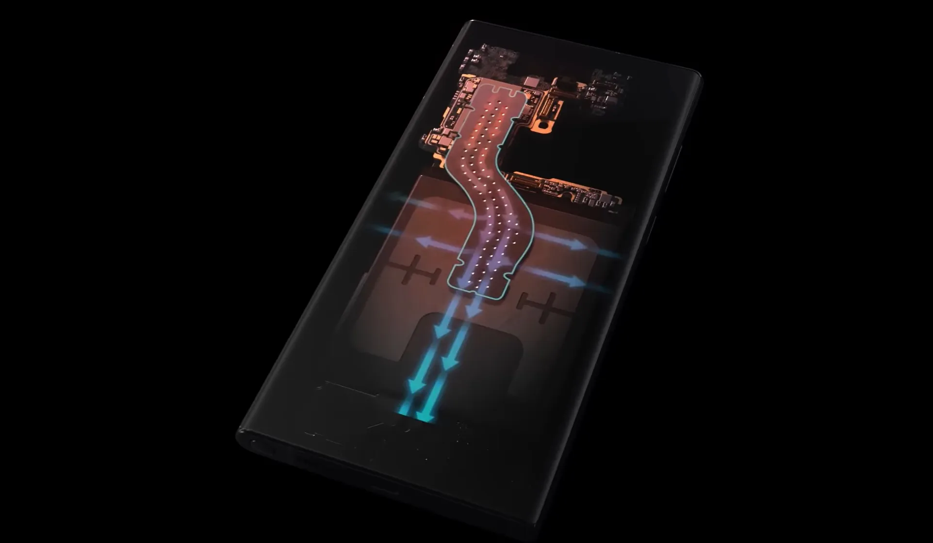 hệ thống tản nhiệt s23 ultra