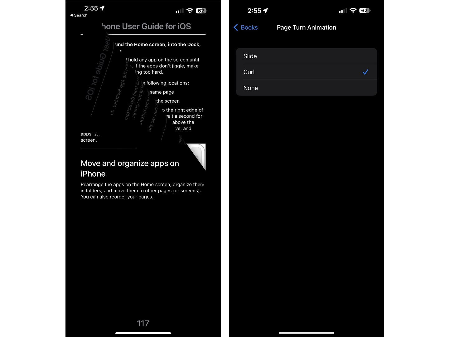 Hoạt ảnh cuộn trang ios 16.4 Beta 2