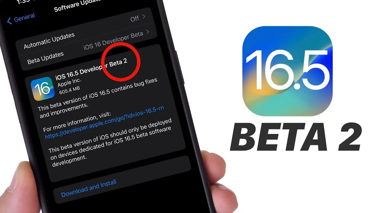 ios 16.5 beta 2