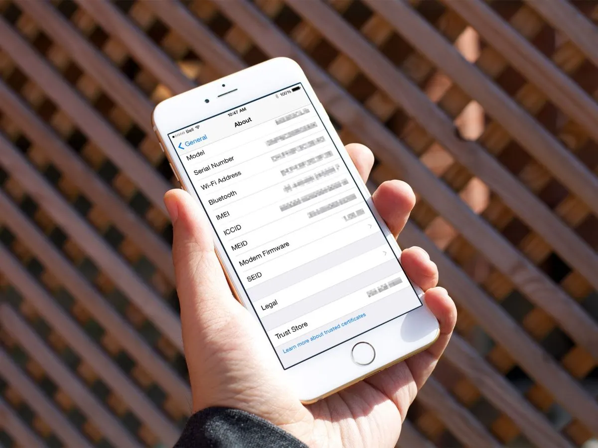 địa chỉ MAC ios