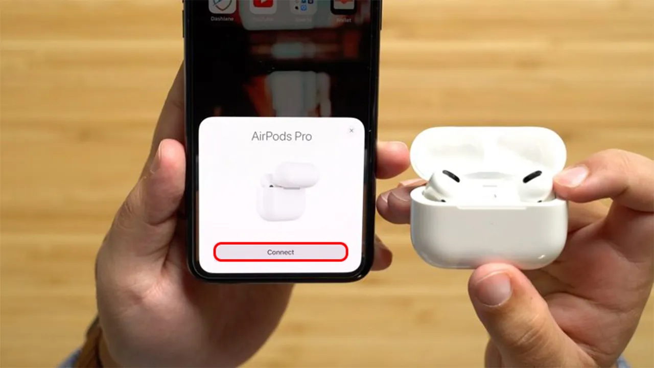 Kết nối airpod với iphone