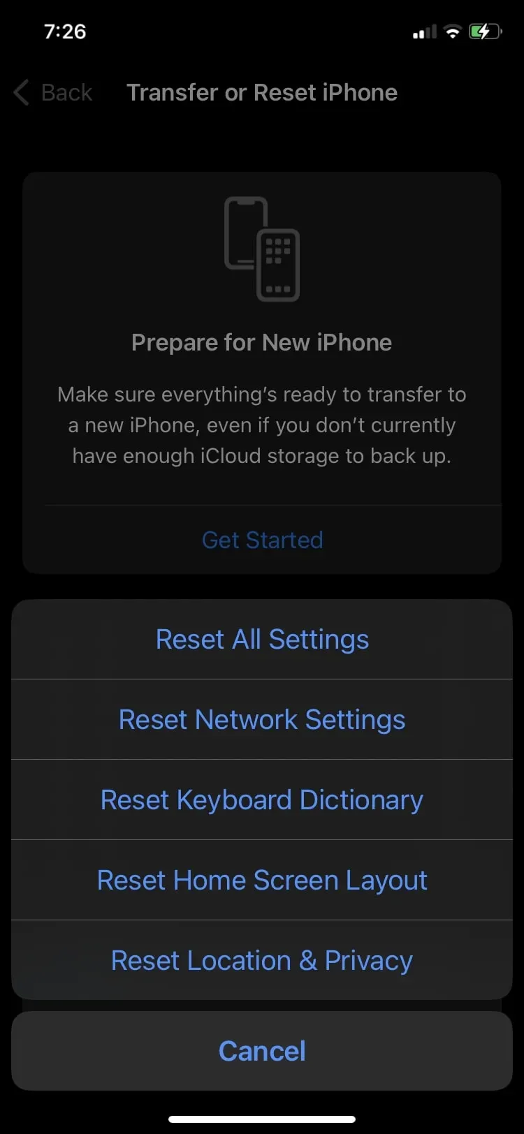 Khôi phục cài đặt gốc