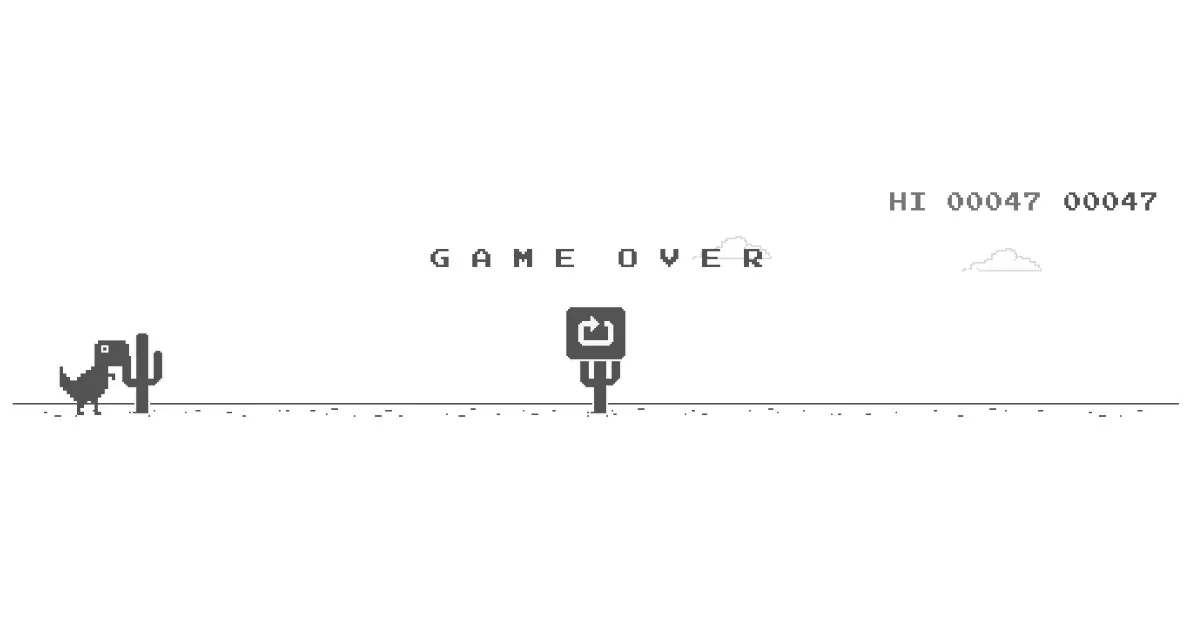 trò chơi khủng long chrome