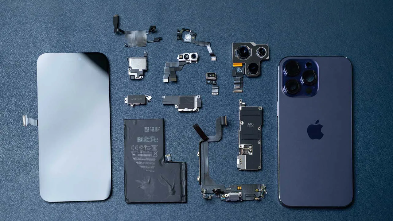 linh kiện của iphone 14 pro max