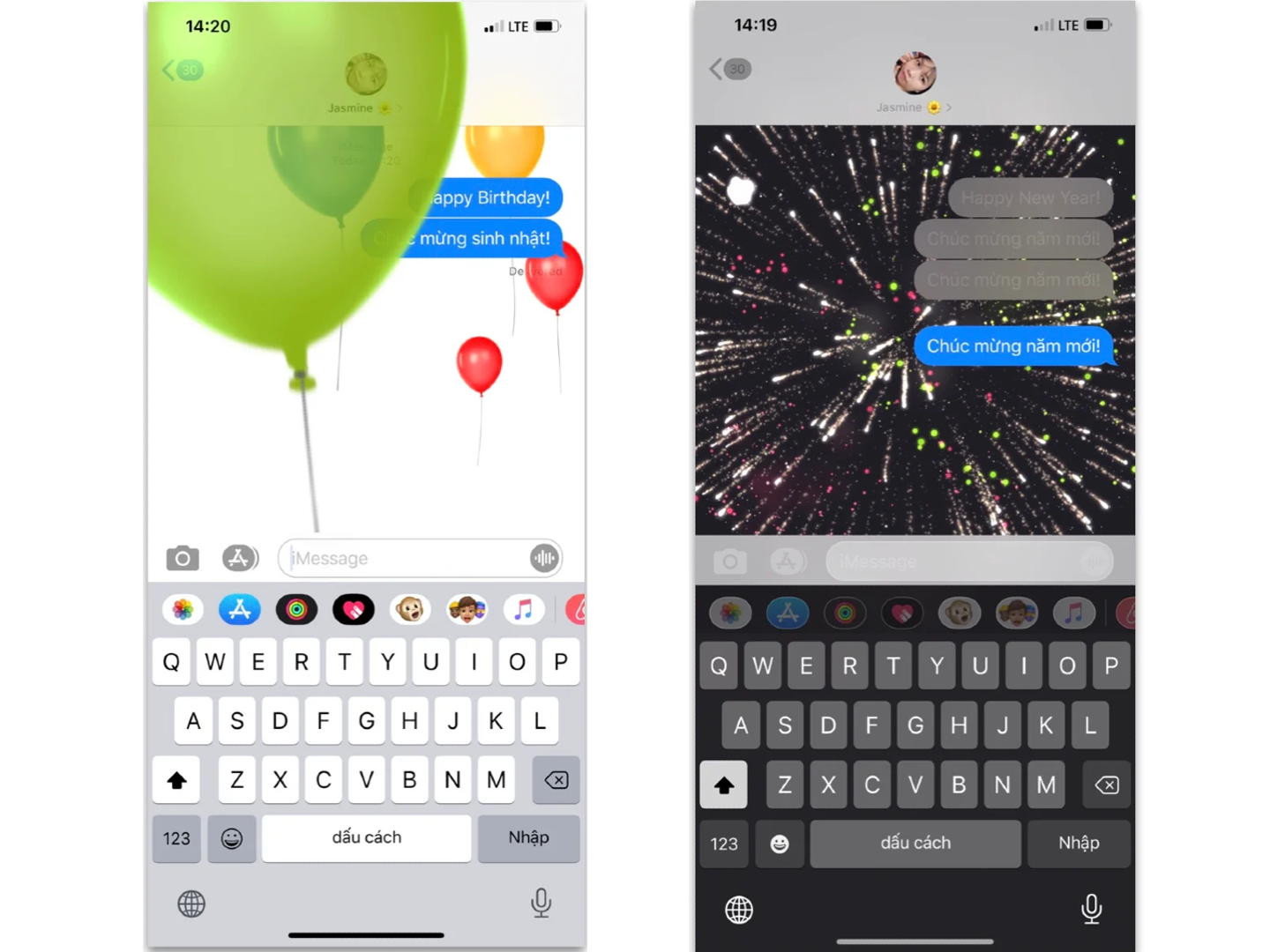 Mở khóa hiệu ứng bằng từ khóa bí mật