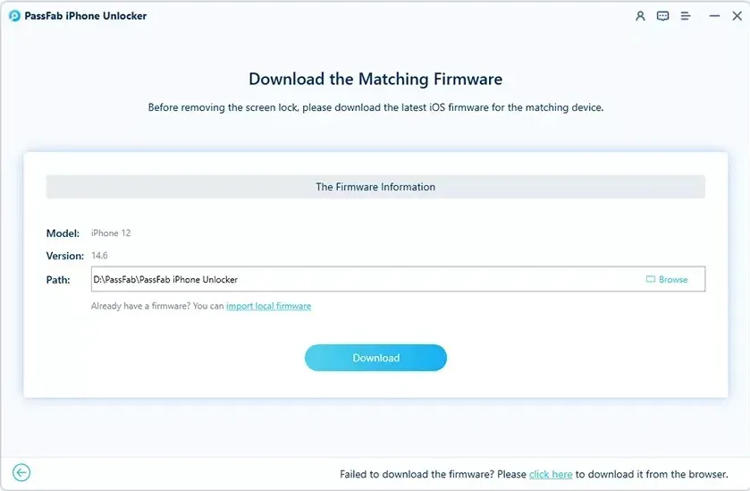mở khóa iphone bằng phần mềm passfab