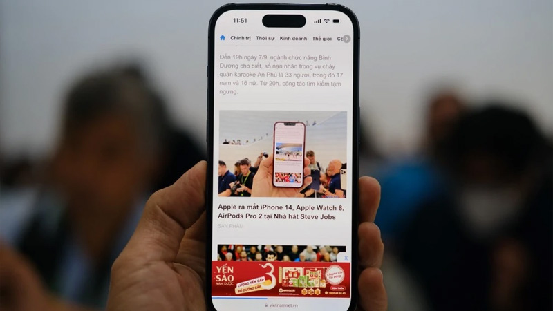 Dung lượng pin iPhone 14 là bao nhiêu ?