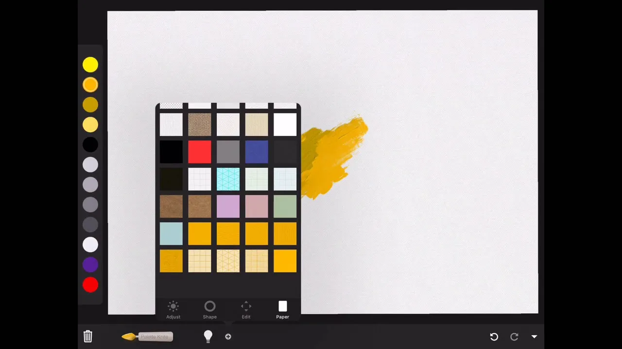 ứng dụng Art Set 4 trên ipad