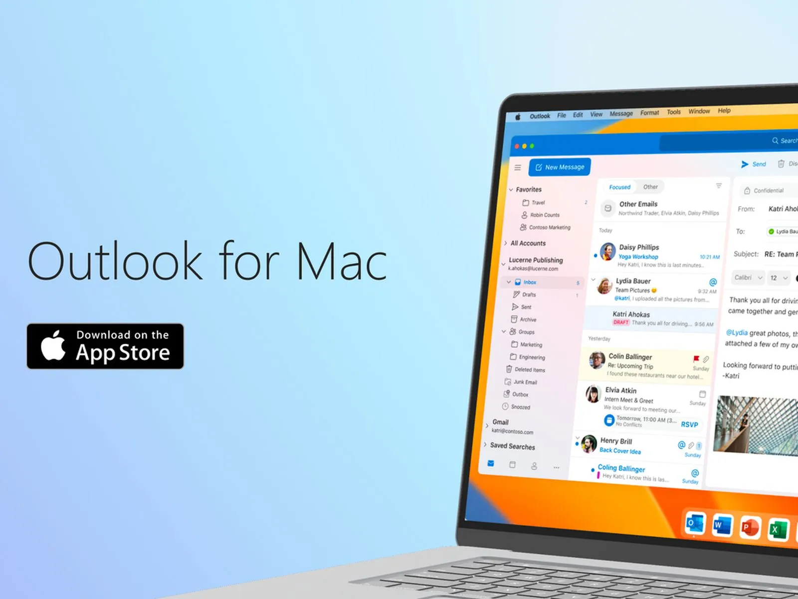 Microsoft Outlook cho Mac sẽ hỗ trợ chức năng Profiles mới