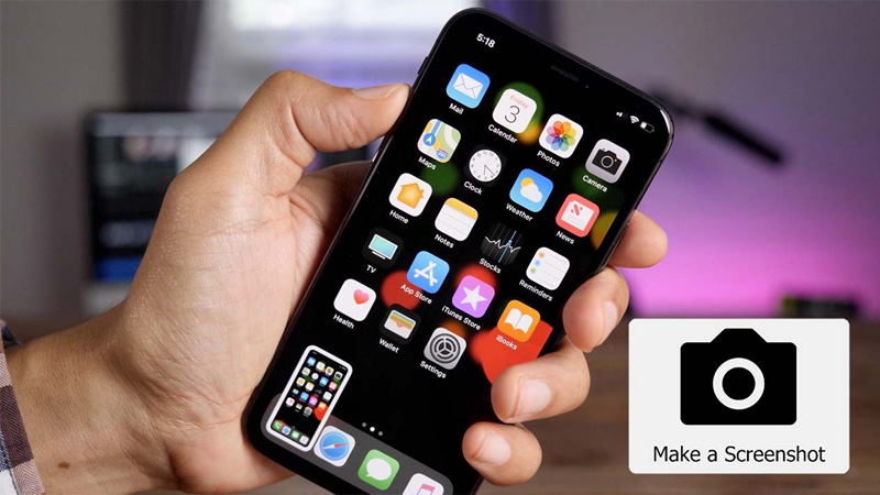 Cách chụp ảnh màn hình trên iPhone thông dụng
