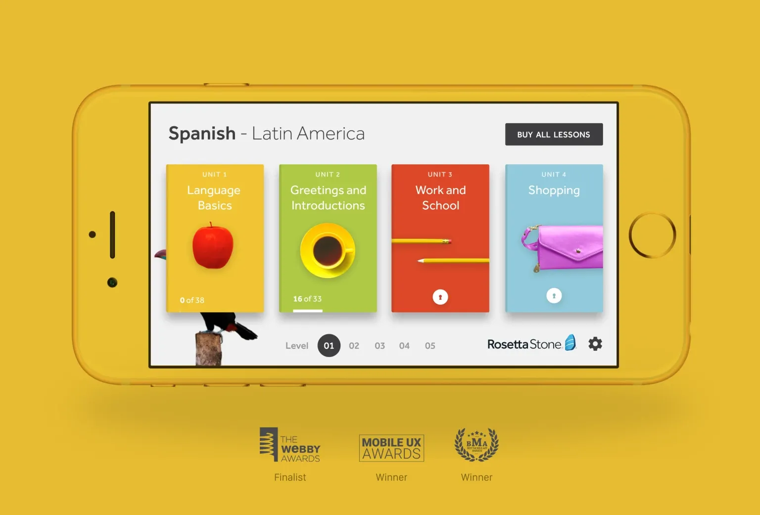 Ứng dụng Rosetta stone