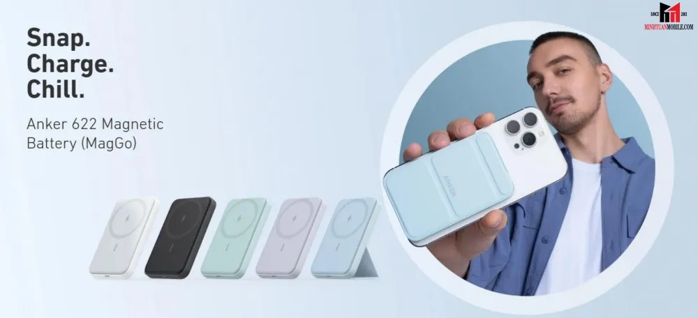 Sạc dự phòng Magsafe Anker 622