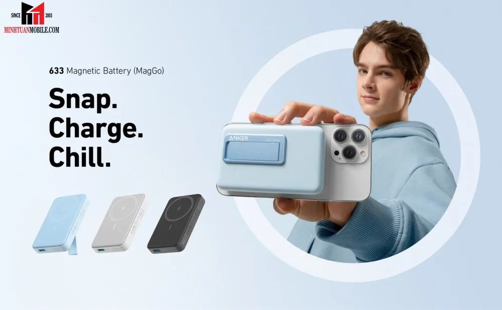 Sạc dự phòng Magsafe Anker 633