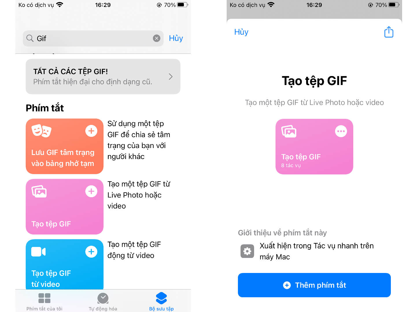 tạo ảnh gif từ video