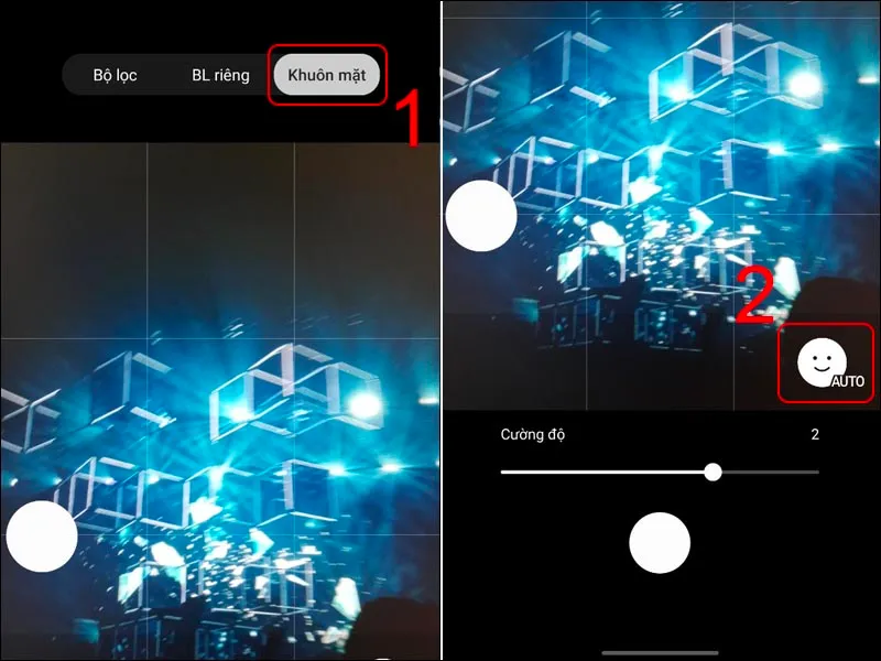 tắt bộ lọc làm đẹp Galaxy S23 