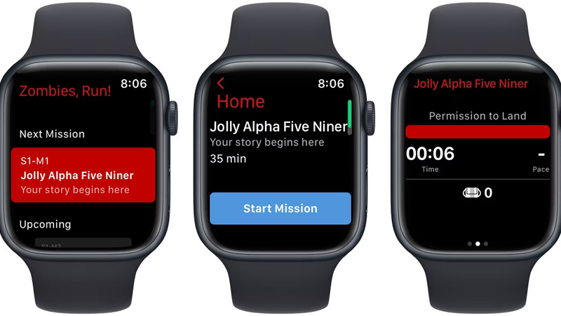 Zombies, Run là ứng dụng giúp bạn có thể ra ngoài và chạy hoặc đi bộ để rèn luyện thể thao