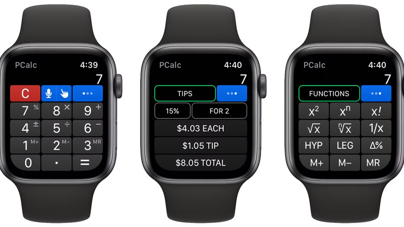 Pcalc là ứng dụng dùng để tính toán, bạn có thể dễ dàng nhập thông tin vào bàn phím để có giải pháp nhanh chóng