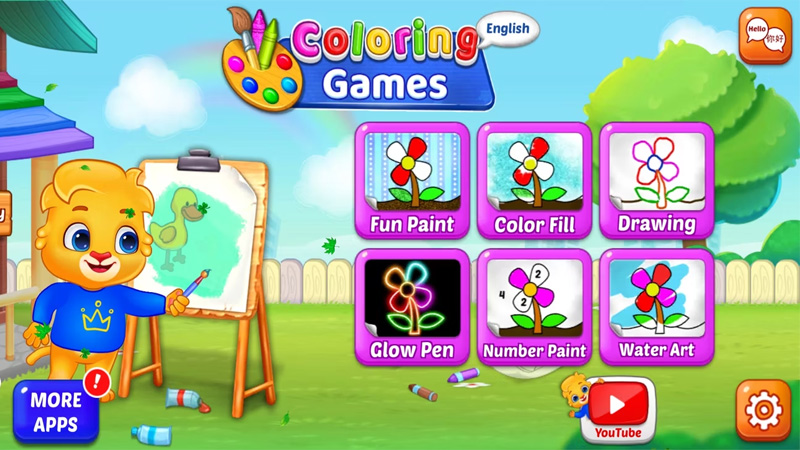 Coloring Games: Color & Paint