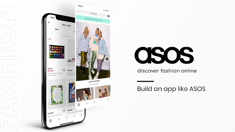 Các ứng dụng của hãng bán lẻ thời trang của ASOS cung cấp tùy chọn tìm kiếm ảnh đảo ngược để tìm quần áo qua ảnh