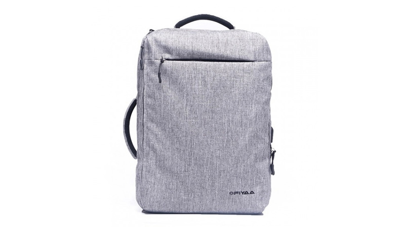 Balo MacBook 15 inch Ofiyaa Poseidon Almighty 3 in 1 OFI2001 có màu xám hiện đại