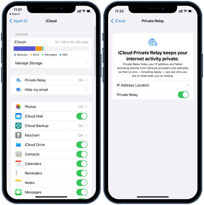 tính năng bảo mật ios 15