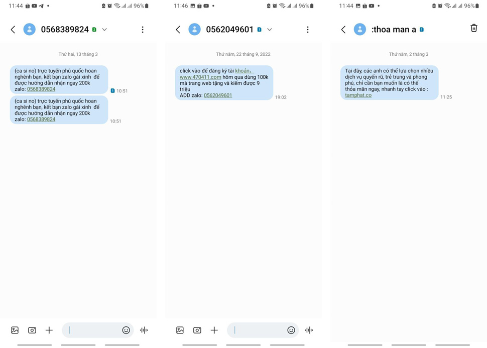 240 triệu tin nhắn rác đẫ bị triệt chỉ trong 5 tháng