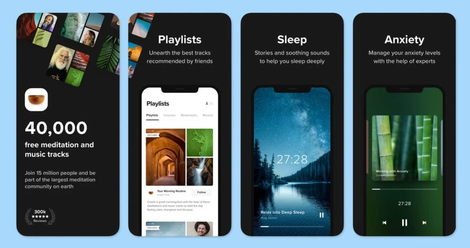 3 app thiền định cho người mới bắt đầu trên iPhone