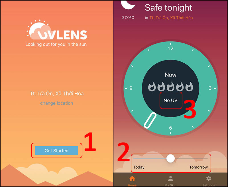 cách check nhanh cường độ tia UV trên điện thoại iPhone, iPad