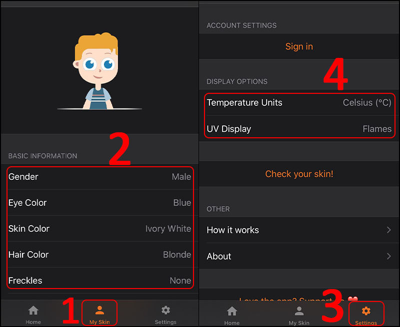 cách check nhanh cường độ tia UV trên điện thoại iPhone, iPad