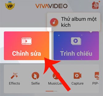 Dùng ứng dụng Capcut