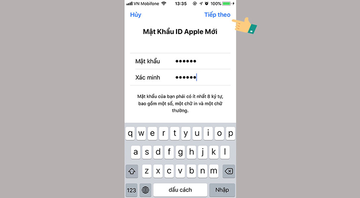 Khôi phục tài khoản iCloud qua điện thoại