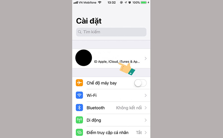 Khôi phục tài khoản iCloud qua điện thoại