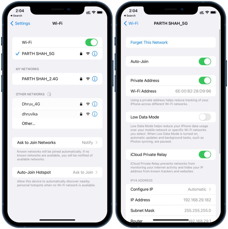 tính năng bảo mật ios 15