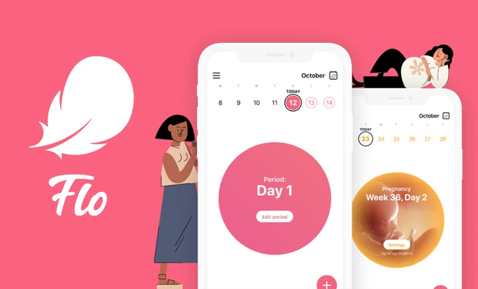 Flo - theo dõi chu kỳ kinh nguyệt&nbsp;