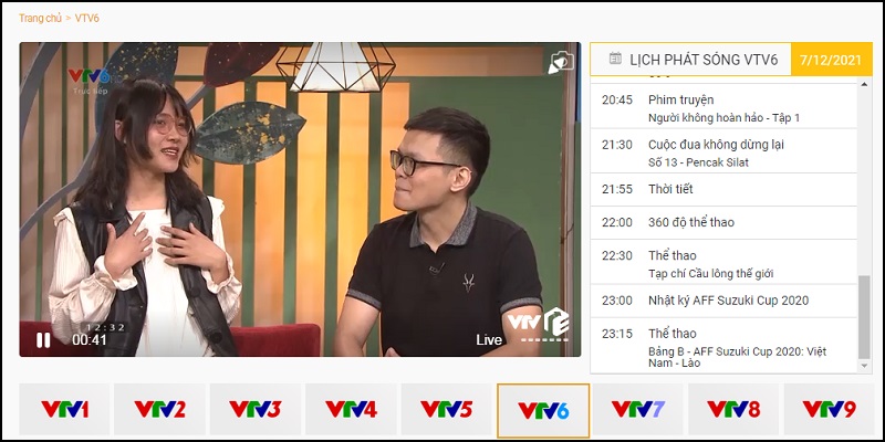 Xem AFF SUZUKI Cup 2021 qua đường link của VTV