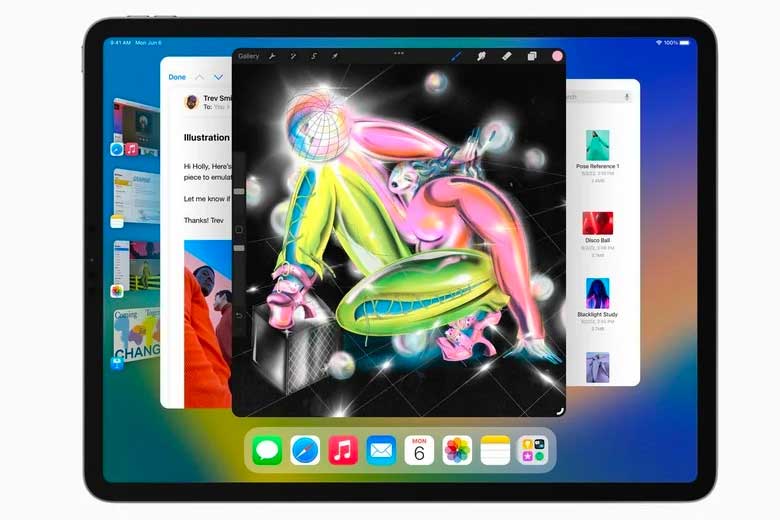 Trình quản lý sân khấu chỉ hỗ trợ trên iPad Pro M1