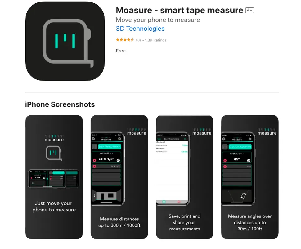 4 phần mềm đo khoảng cách tốt nhất cho iPhone
