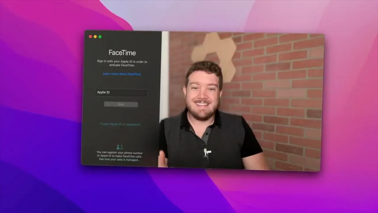 Chế độ chân dung trên máy Mac