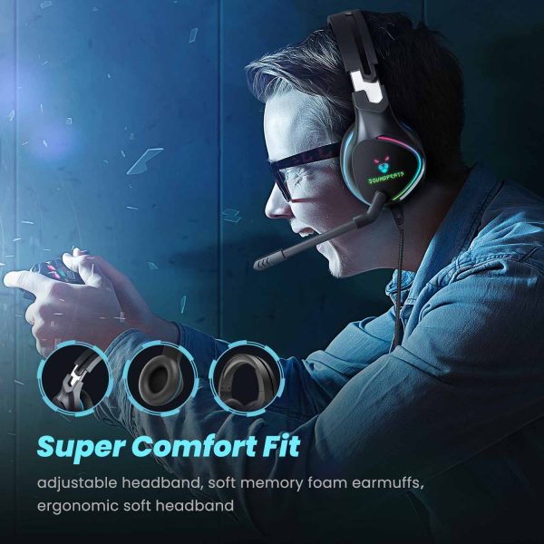 Tai nghe chụp tai dành cho Game Thủ Soundpeats G1