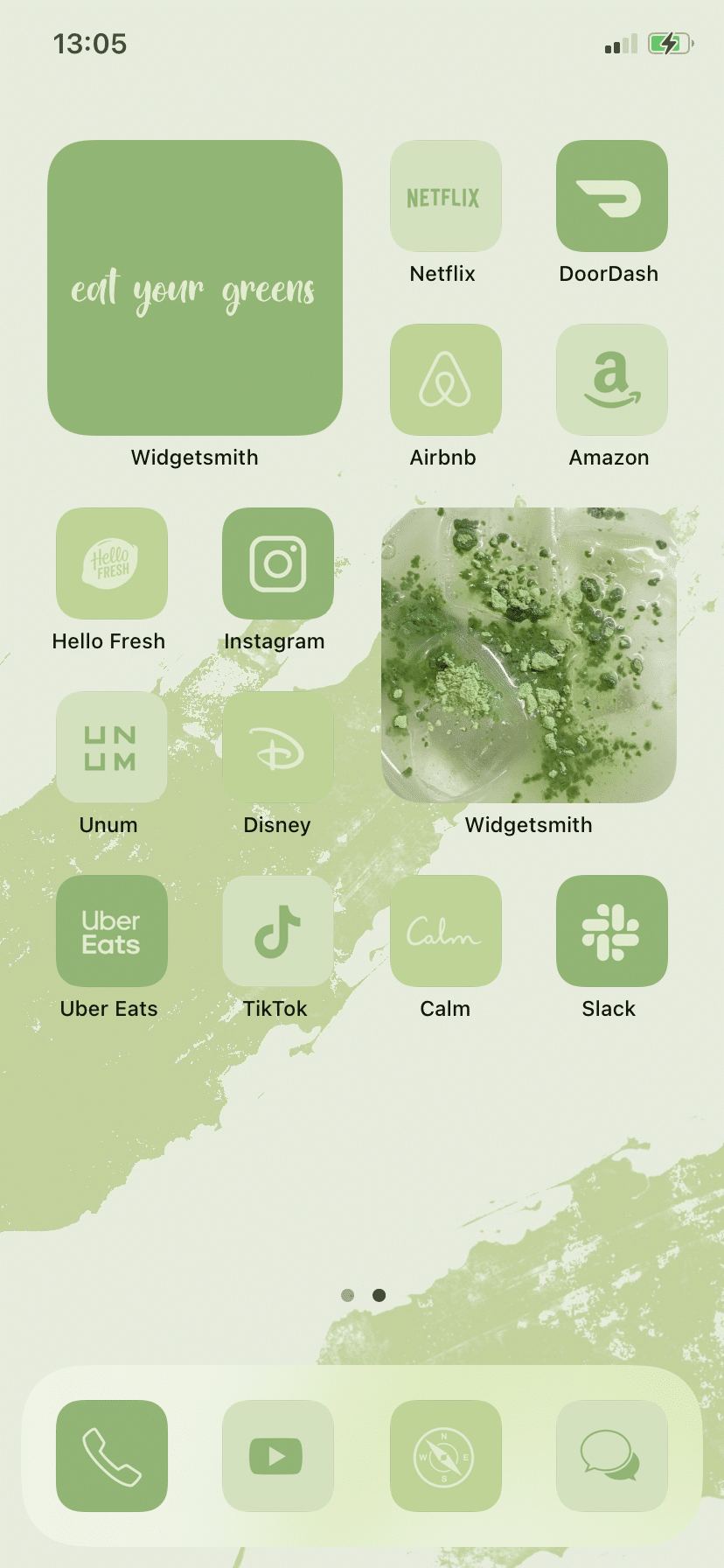 Chủ đề iPhone xanh matcha