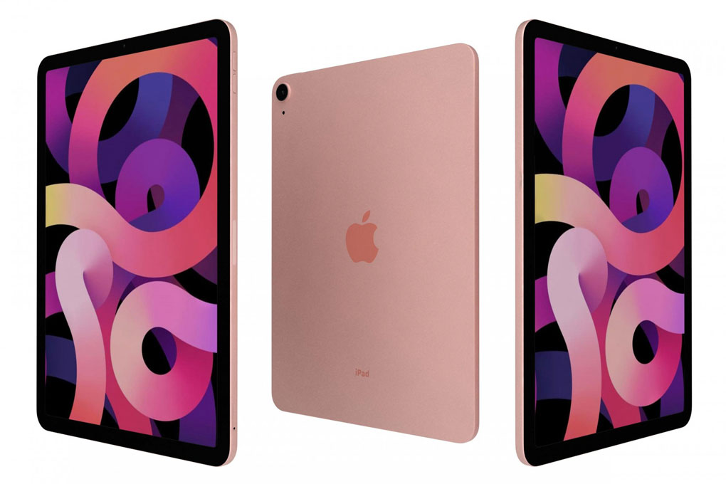 iPad Air 4 bề ngoài sang trọng, máy mỏng nhẹ dễ cầm tay