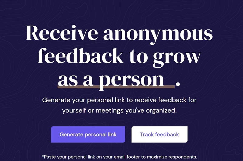 Ứng dụng Feedback for Growth đánh giá bản thân