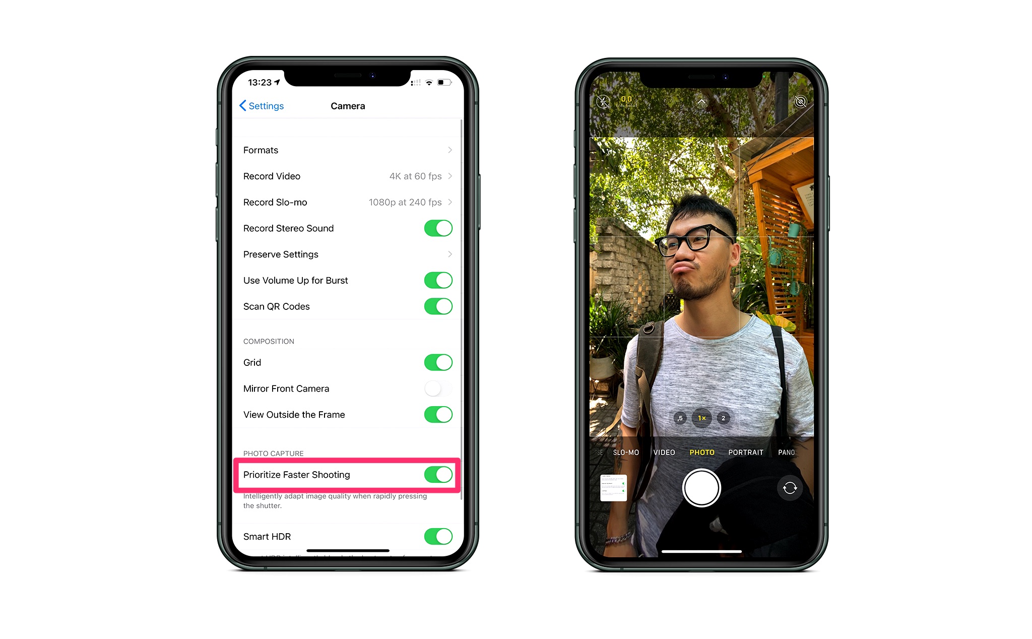 Prioritize Faster Shooting