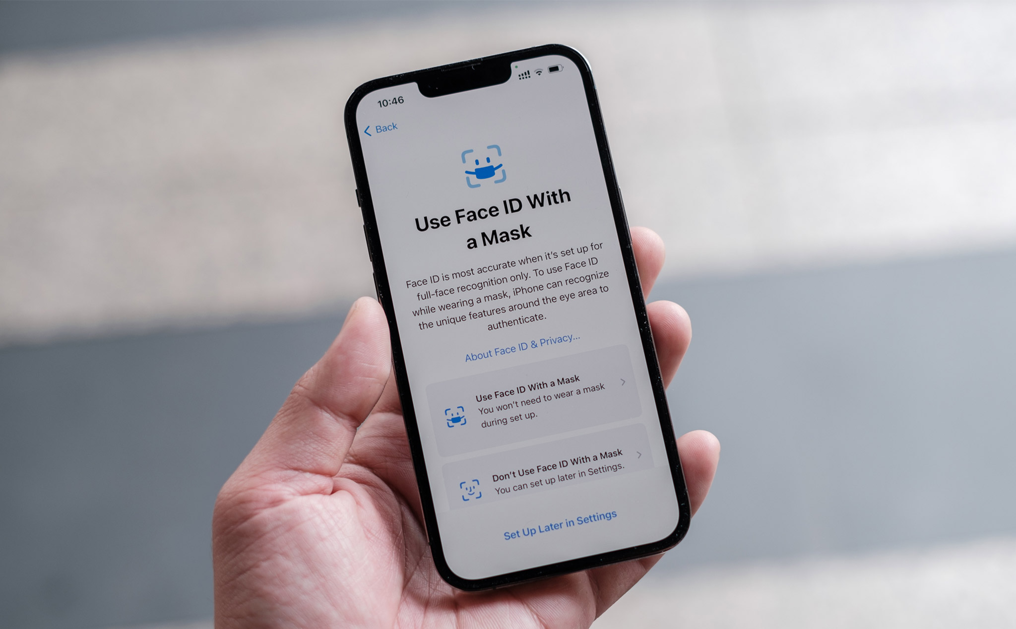  iOS 15.4 Beta 2 mở khóa Face ID khi đeo khẩu trang